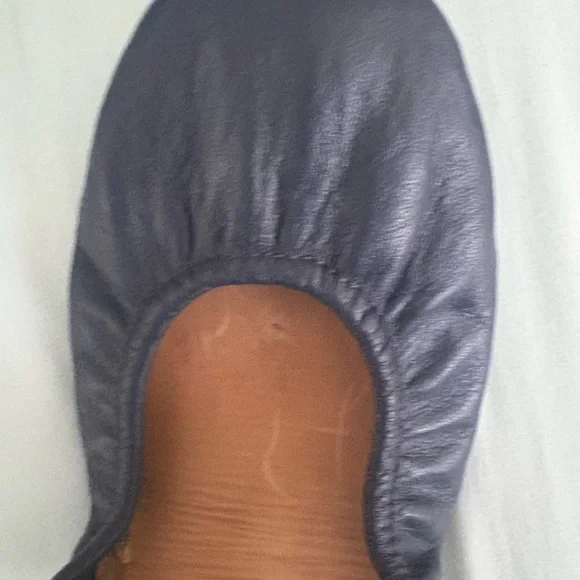 Tieks Navy Blue and Teal Flats. Inc, Tote size 9 - Picture 2 of 9